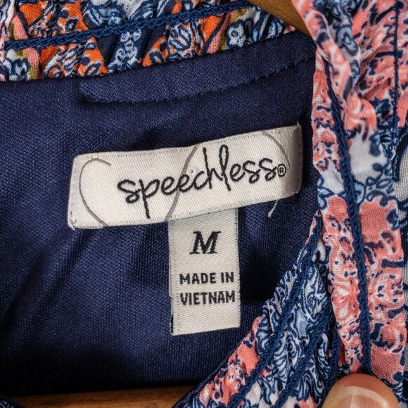 Speechless Geometric Design Dress Size Medium Midi Sundress - Picture 5 of 10